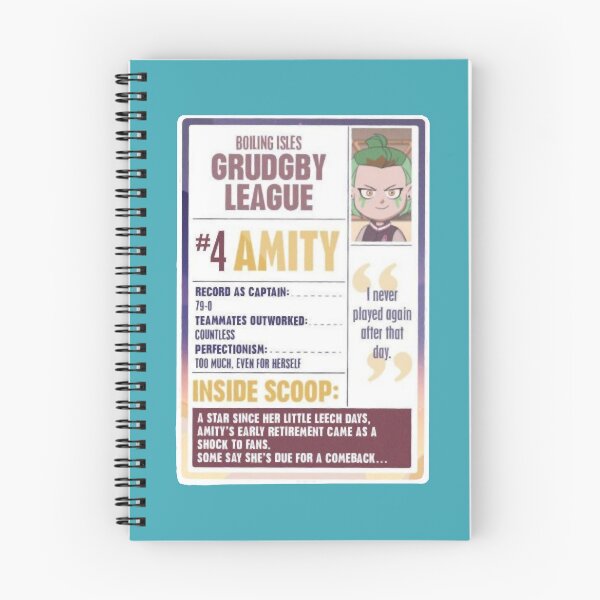 Item preview, amity blight boiling isles grudgby league card designed and sold by DatCajCreations.