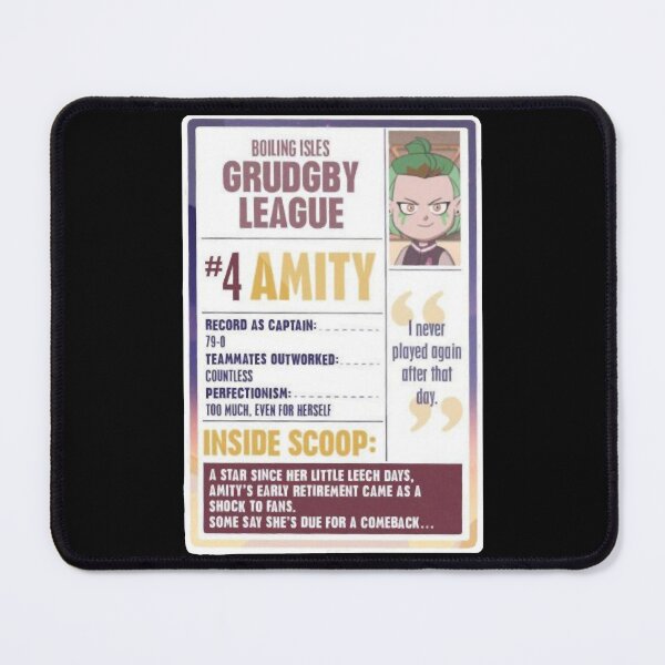 Item preview, amity blight boiling isles grudgby league card designed and sold by DatCajCreations.