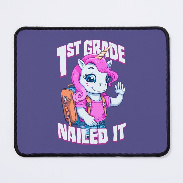Item preview, 1st Grade Nailed It Funny Happy Unicorn Girl Graduation designed and sold by GrandeDuc.