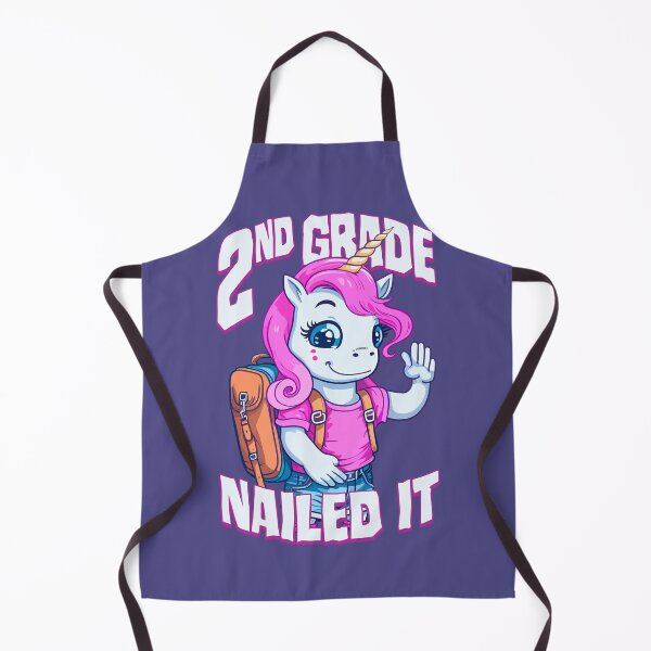 Item preview, 2nd Grade Nailed It Funny Happy Unicorn Girl Graduation designed and sold by GrandeDuc.
