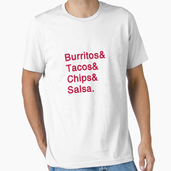 Item preview, Mexican Food: Burritos & Tacos & Chips & Salsa designed and sold by ShirtsRWe.