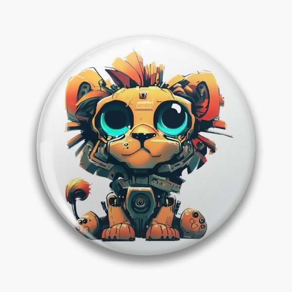 Item preview, Robo-Lion! designed and sold by kukamatsu.