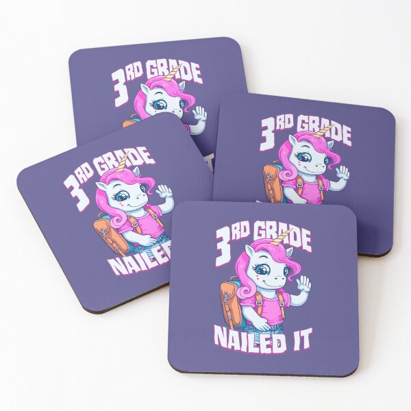 Item preview, 3rd Grade Nailed It Funny Happy Unicorn Girl Graduation designed and sold by GrandeDuc.