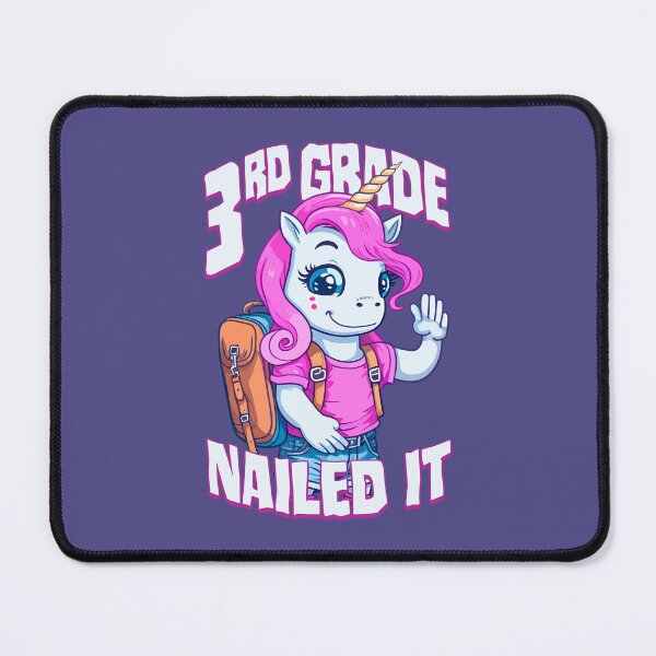 Item preview, 3rd Grade Nailed It Funny Happy Unicorn Girl Graduation designed and sold by GrandeDuc.