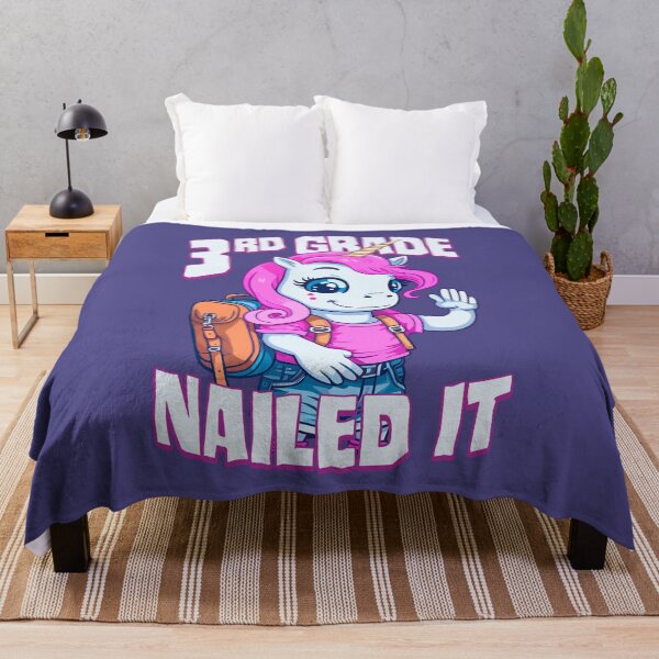 Item preview, 3rd Grade Nailed It Funny Happy Unicorn Girl Graduation designed and sold by GrandeDuc.