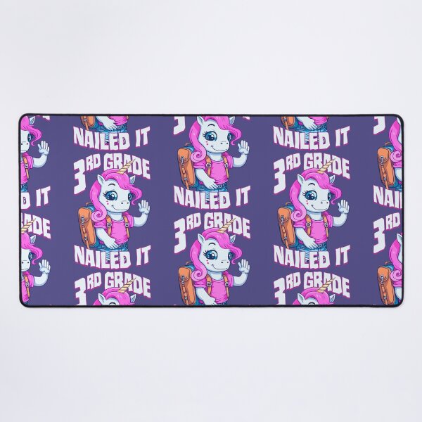 Item preview, 3rd Grade Nailed It Funny Happy Unicorn Girl Graduation designed and sold by GrandeDuc.