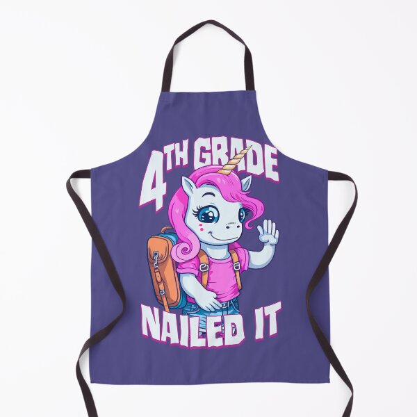 Item preview, 4th Grade Nailed It Funny Happy Unicorn Girl Graduation designed and sold by GrandeDuc.