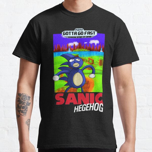 Sanic the Hegehog the Boxart Classic T-Shirt