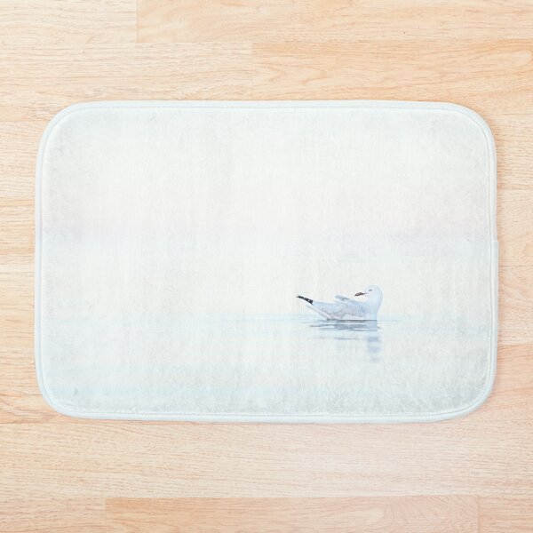 Item preview, Peaceful and calm the seagull floats designed and sold by Liza Clements Photographic.