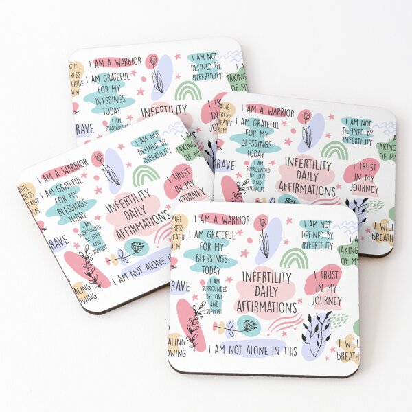 Item preview, Infertility daily affirmations  designed and sold by Babydust.