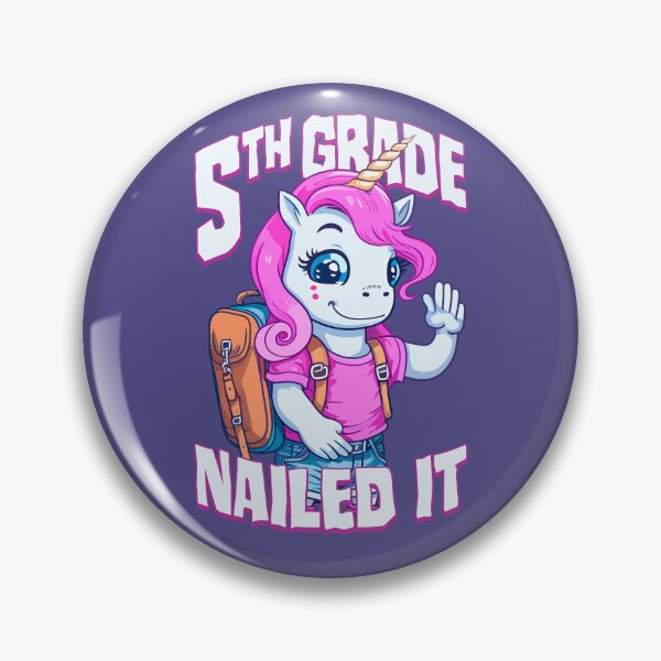Item preview, 5th Grade Nailed It Funny Happy Unicorn Girl Graduation designed and sold by GrandeDuc.