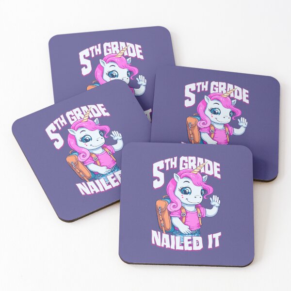 Item preview, 5th Grade Nailed It Funny Happy Unicorn Girl Graduation designed and sold by GrandeDuc.
