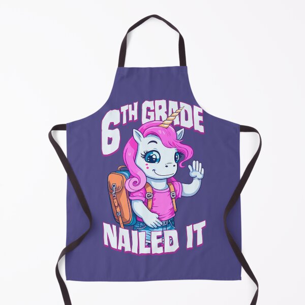 Item preview, 6th Grade Nailed It Funny Happy Unicorn Girl Graduation designed and sold by GrandeDuc.