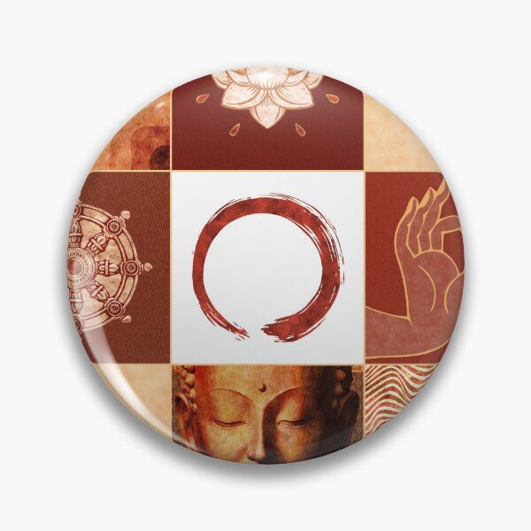 Item preview, Buddha Grid 01 - Spiritual Collage designed and sold by Studio Grafiikka.