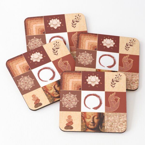 Item preview, Buddha Grid 01 - Spiritual Collage designed and sold by Studio Grafiikka.