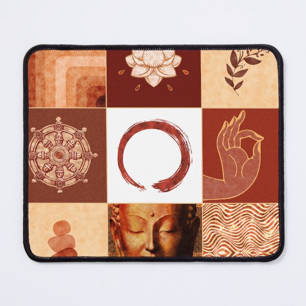 Item preview, Buddha Grid 01 - Spiritual Collage designed and sold by Studio Grafiikka.