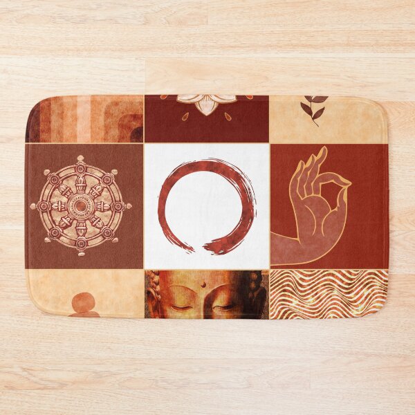 Item preview, Buddha Grid 01 - Spiritual Collage designed and sold by Studio Grafiikka.