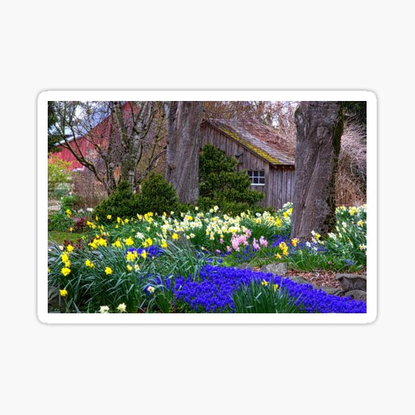 Item preview, Farmhouse in the Spring designed and sold by vernonplatt.