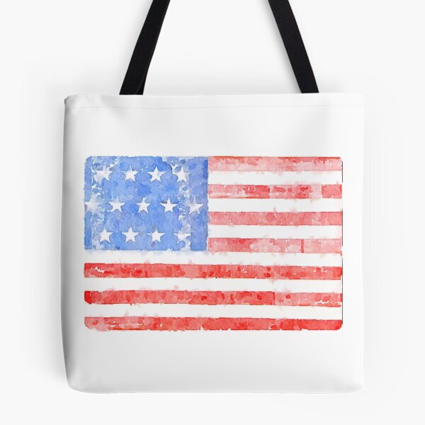 Item preview, Watercolor American Flag designed and sold by cea010.