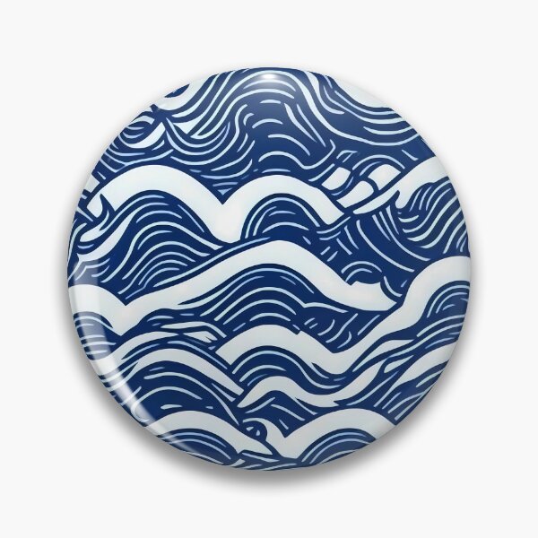 Item preview, Japanese Waves Pattern designed and sold by Pride-Casuals.