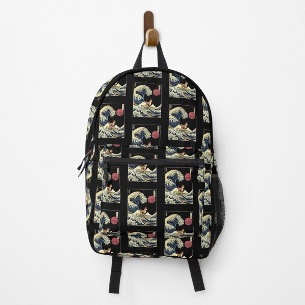 Item preview, Basenji Kanagawa Japanese Surfing Wave designed and sold by rafaeltto.