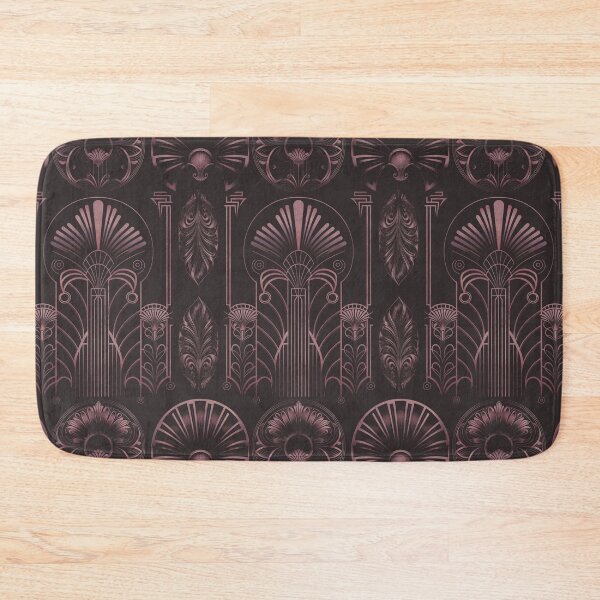 Item preview, Art Deco Ornament Design Rose Gold designed and sold by artsandsoul.
