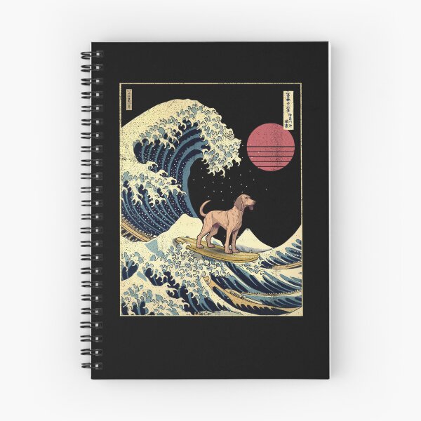 Item preview, Bavarian Mountain Scent Hound Kanagawa Japanese Surfing Wave designed and sold by rafaeltto.