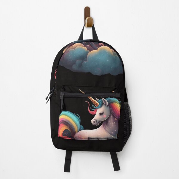 Artikelvorschau, Magical Unicorn Flying Through Fluffy Clouds entworfen und verkauft von iDezine GD.