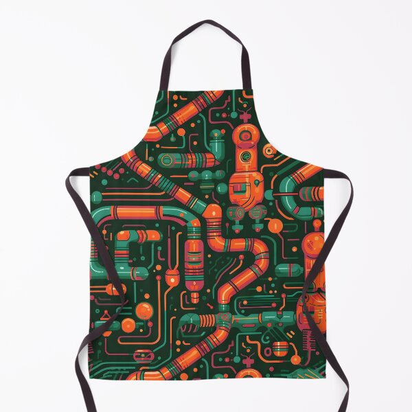 Item preview, Mechanical Pipeline (Green) - Seamless designed and sold by GalacticLabs.