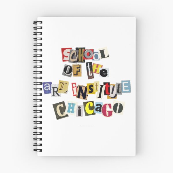 Item preview, School of The Art Institute of Chicago SAIC Logo Funky Collage designed and sold by wildervalde.