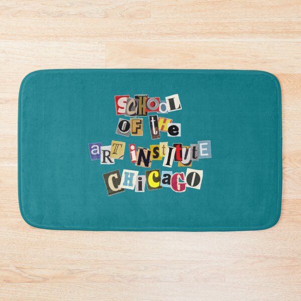 Item preview, School of The Art Institute of Chicago SAIC Logo Funky Collage designed and sold by wildervalde.