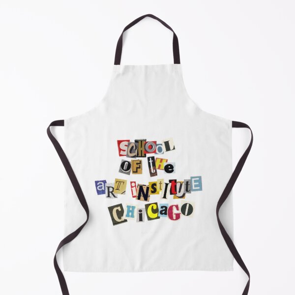 Item preview, School of The Art Institute of Chicago SAIC Logo Funky Collage designed and sold by wildervalde.