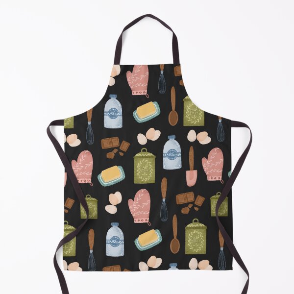 Item preview, Baking ingredients pattern designed and sold by pinkyfish1010.
