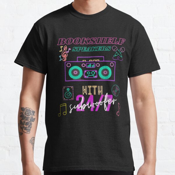 music bookshelf speakers with subwoofer Classic T-Shirt