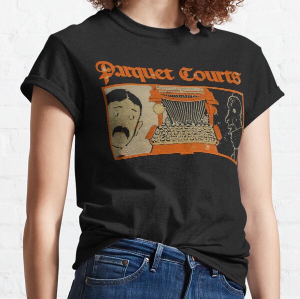 Parquet Courts Musique Gris Foncé T-shirt classique