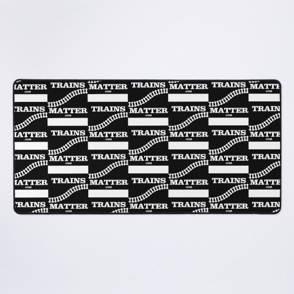 Item preview, Trains Matter to Promote Train Travel - Black Background designed and sold by wildervalde.