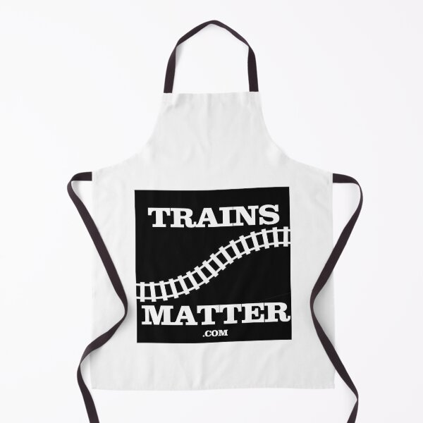 Item preview, Trains Matter to Promote Train Travel - Black Background designed and sold by wildervalde.