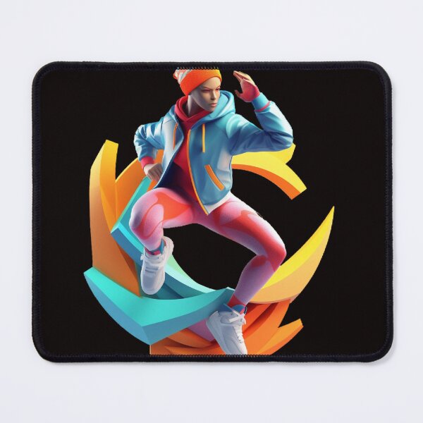 Item preview, Minimalist 3D Character In Notion Style With A Sporty Outfit designed and sold by iDezine GD.