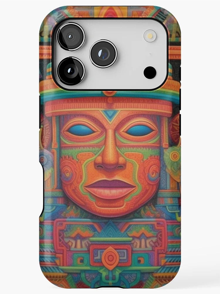 Thumbnail 1 of 4, iPhone Case, Abstract Aztec Patterns designed and sold by Desfix.