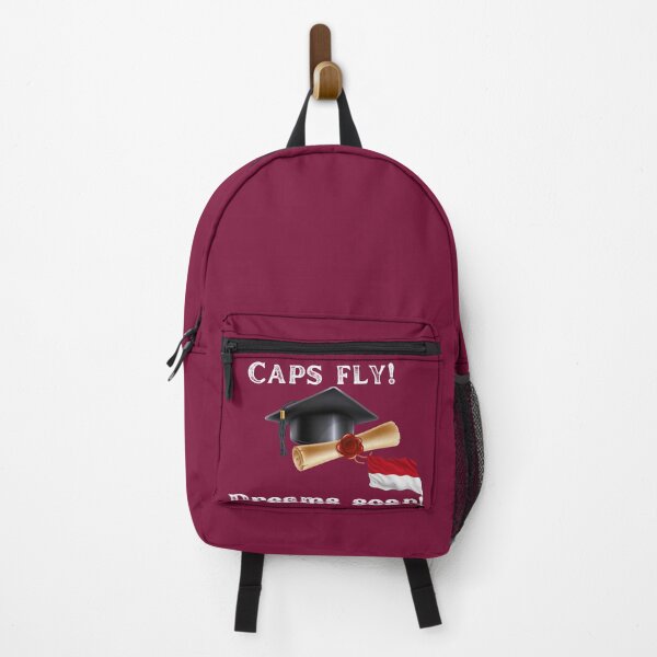 Item preview,  CAPS FLY, DREAMS SOAR!  congratuations Indonesian graduates, College graduates, University graduates, High school graduates designed and sold by Right-UR.