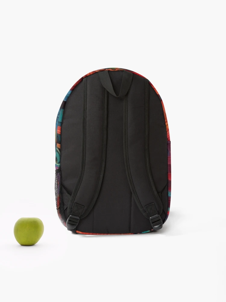 Thumbnail 2 of 3, Backpack, Abstract Aztec Patterns designed and sold by Desfix.