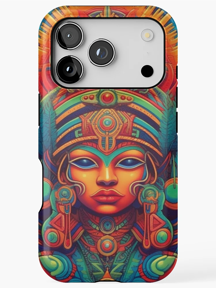 Thumbnail 1 of 4, iPhone Case, Abstract Aztec Patterns designed and sold by Desfix.