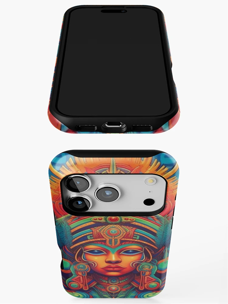 Thumbnail 3 of 4, iPhone Case, Abstract Aztec Patterns designed and sold by Desfix.