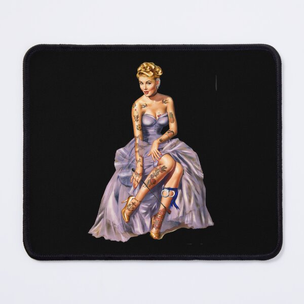 Item preview, Tattoed pin-up - Handcuff  designed and sold by aronpotter.