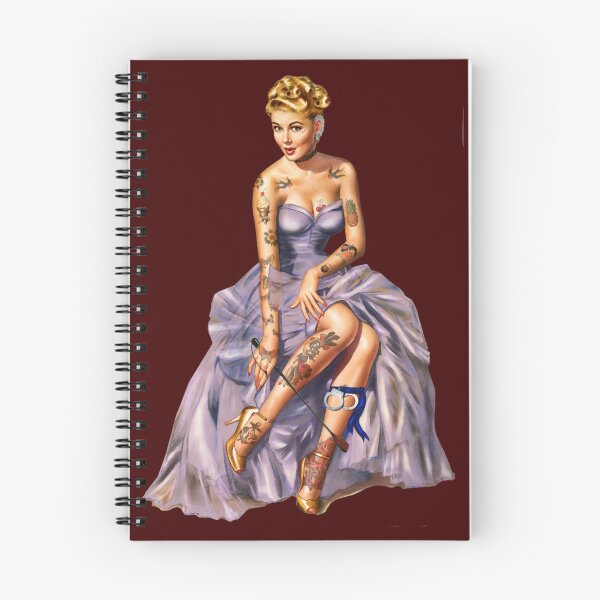 Item preview, Tattoed pin-up - Handcuff  designed and sold by aronpotter.