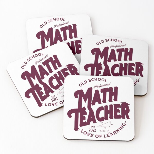 Item preview, Vintage Old School Math Teacher Love of Learning designed and sold by klukisu09.