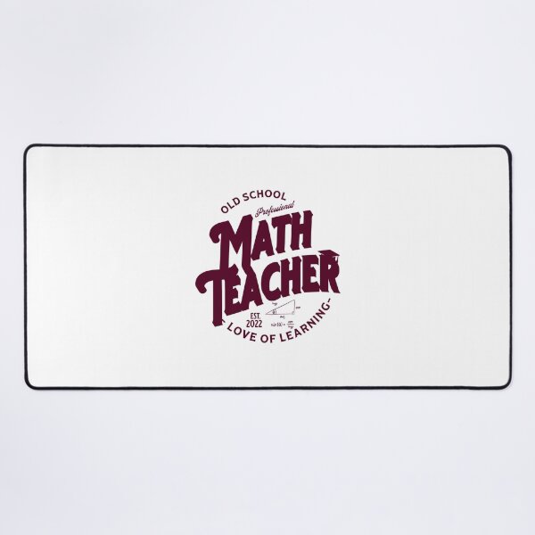 Item preview, Vintage Old School Math Teacher Love of Learning designed and sold by klukisu09.