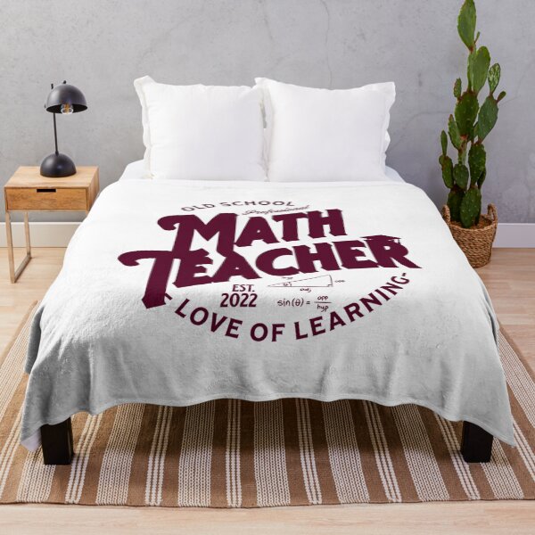 Item preview, Vintage Old School Math Teacher Love of Learning designed and sold by klukisu09.