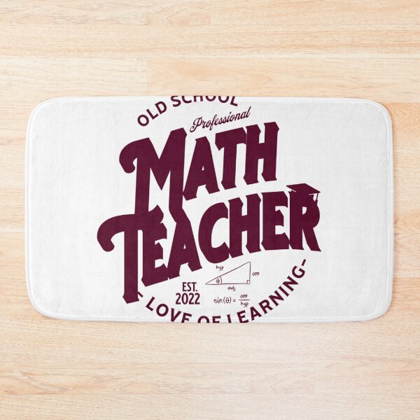 Item preview, Vintage Old School Math Teacher Love of Learning designed and sold by klukisu09.