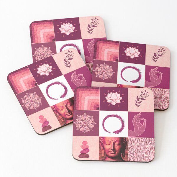 Item preview, Buddha Grid 02 - Spiritual Collage designed and sold by Studio Grafiikka.